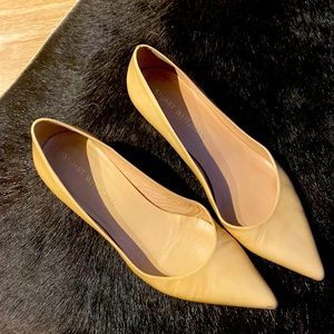 Stuart Weitzman nude pumps size 8